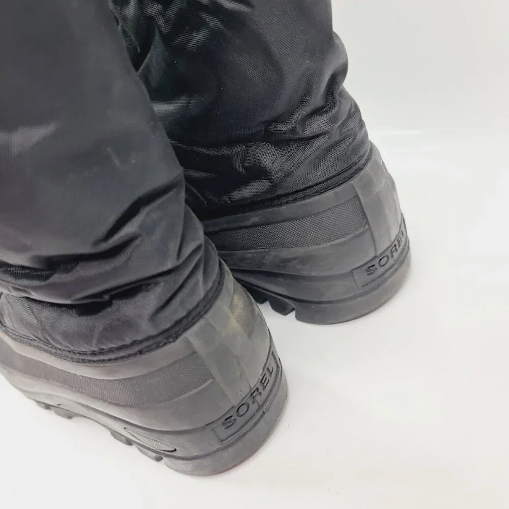 Sorel‎ Women's Black Insulated NY1526-011 Classic Ankle Winter Snow Boot Size 7